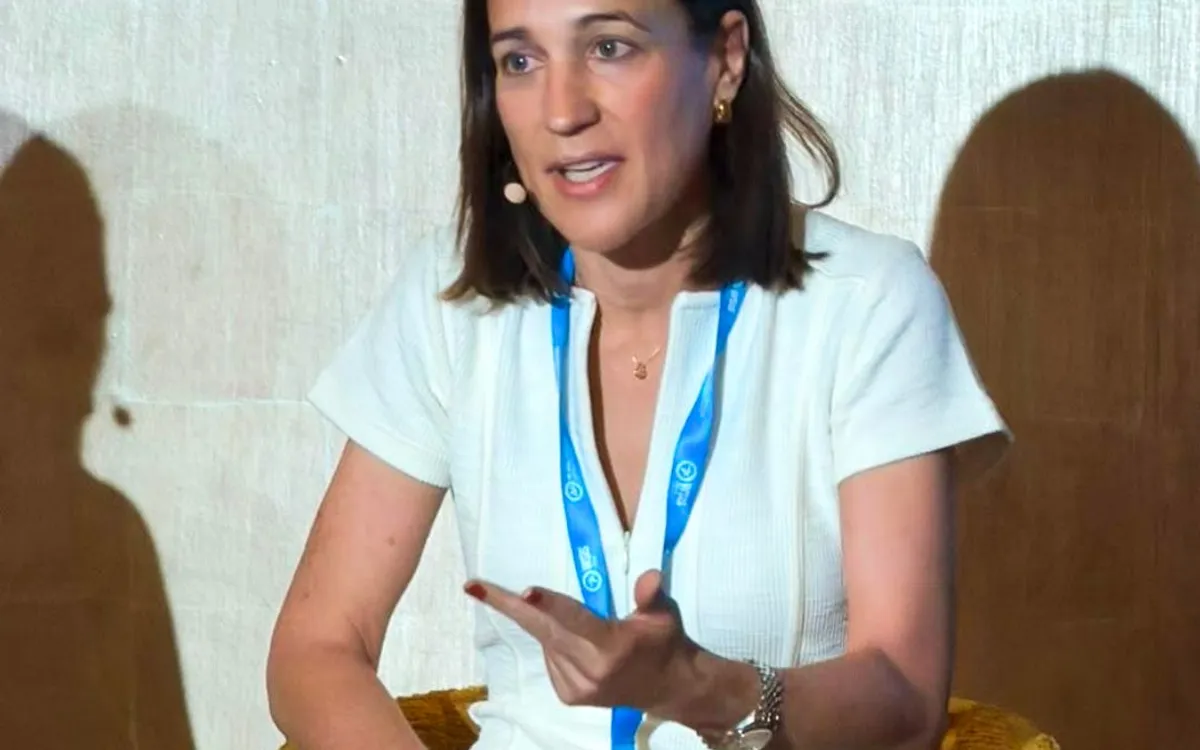 Karolin Frankenberger at the AI for Good Global Summit in Geneva